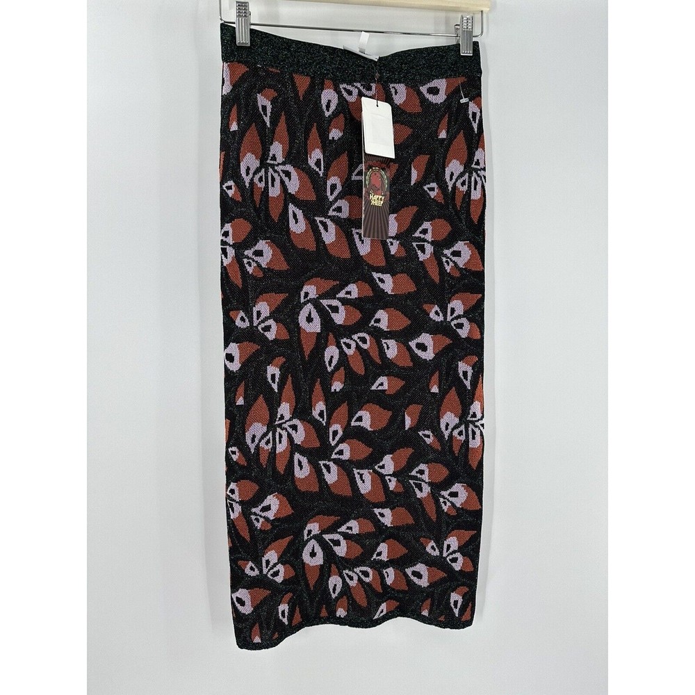 Happy Sheep Floral Pencil Skirt Monica Geller Gothic Romantic Vibes Y2K Bratz